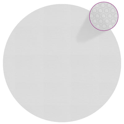 Kelluva uima-altaan PE-aurinkoenergiakalvo 527 cm harmaa