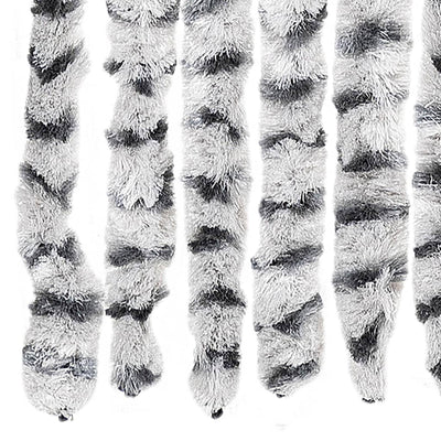 Vaalean- ja tummanharmaa hyönteisverho Septilici 56x185cm (chenille)