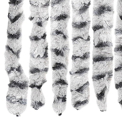 Vaalean- ja tummanharmaa hyönteisverho Septilici 100x220cm (chenille)