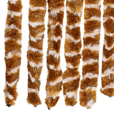 Okra ja valkoinen hyönteisverho Septilici 56x185cm (chenille)