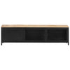 TV-taso 130x30x37 cm täysi karkea mangopuu