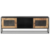 TV-taso 120x30x40 cm karkea mangopuu