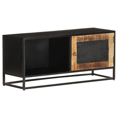 TV-taso 90x30x40 cm karkea mangopuu