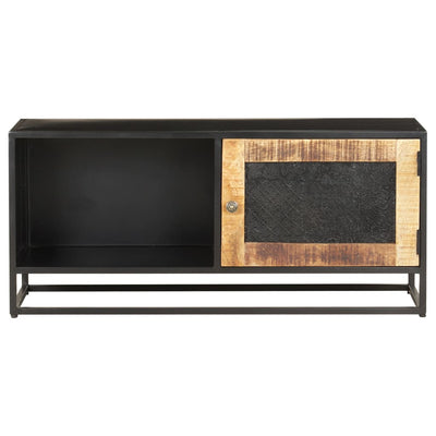 TV-taso 90x30x40 cm karkea mangopuu