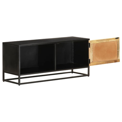TV-taso 90x30x40 cm karkea mangopuu