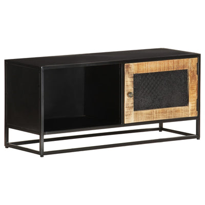TV-taso 90x30x40 cm karkea mangopuu