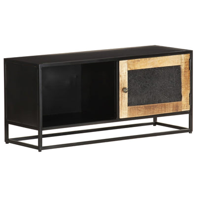 TV-taso 90x30x40 cm karkea mangopuu