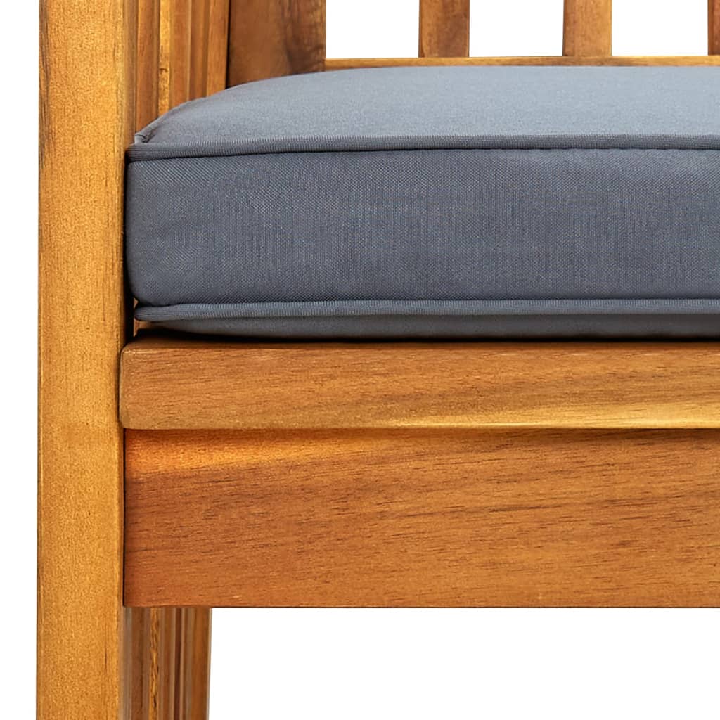 Ulkoruokatuolit tyynyillä Michette (akasiapuu, 2 kpl)