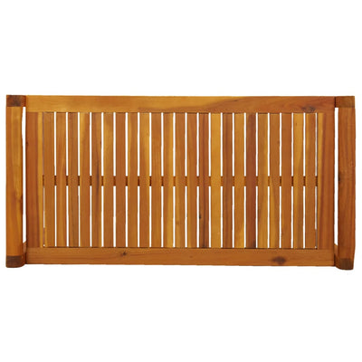 Sohvapöytä 100x50x50 cm täysi akaasiapuu