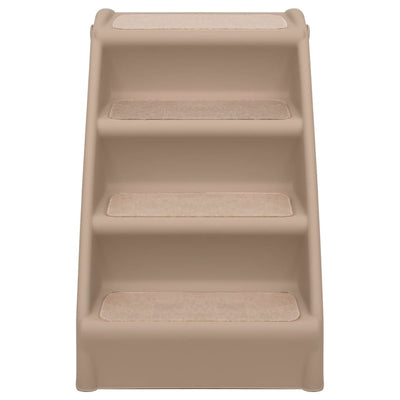 Taitettavat koiran portaat ruskea 62x40x49,5 cm