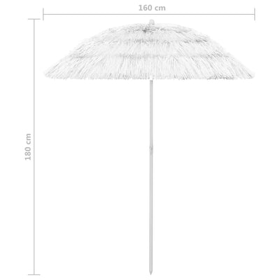 Hawaii Rantavarjo valkoinen 180 cm
