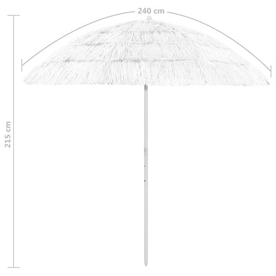 Hawaii Rantavarjo valkoinen 240 cm