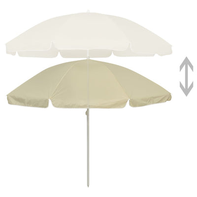 Rantavarjo hiekankeltainen 240 cm