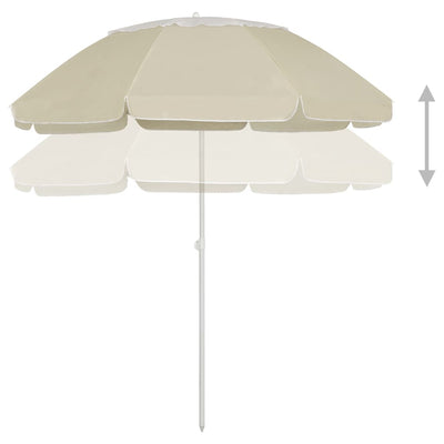 Rantavarjo hiekankeltainen 300 cm