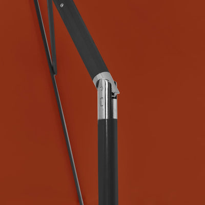 Terrakotta ranta-aurinkovarjo Afran 180x120cm