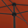 Ranta-aurinkovarjo terrakotta 200x125 cm