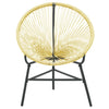 Beige puutarhan acapulco tuoli Niculii (polyrottinki)