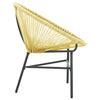 Beige puutarhan acapulco tuoli Niculii (polyrottinki)