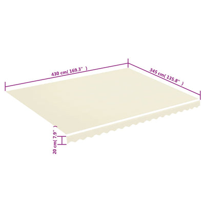 Varakangas markiisiin kerma 4,5x3,5 m