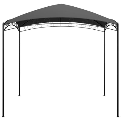 Huvimaja 3x3x2,65 m antrasiitti 180 g/m²