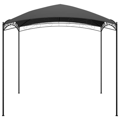 Huvimaja 3x3x2,65 m antrasiitti 180 g/m²