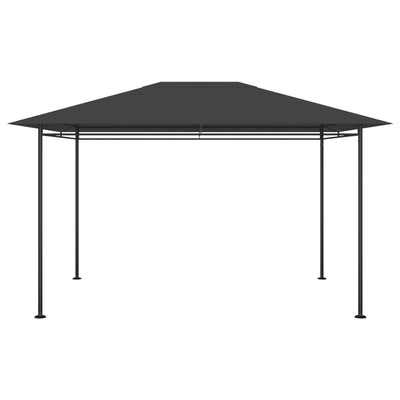 Huvimaja 384x281x270 cm antrasiitti 180 g/m²