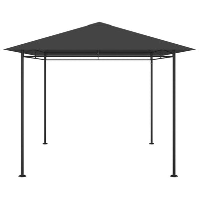 Huvimaja 384x281x270 cm antrasiitti 180 g/m²