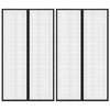 Musta hyönteisverhot oveen Giica 200x80cm (2 kpl magneettikiinnitys)