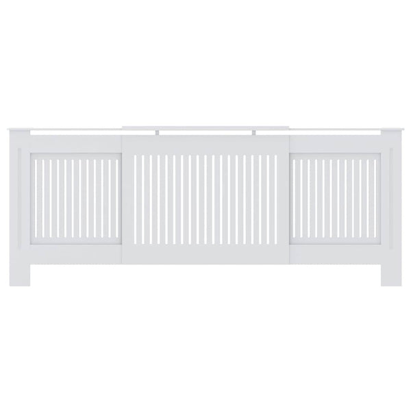 Valkoinen mdf lämpöpatterin suoja Eliss 205cm