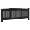 MDF lämpöpatterin suoja musta 205 cm