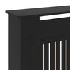 MDF lämpöpatterin suoja musta 205 cm