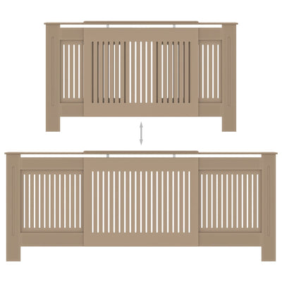 MDF lämpöpatterin suoja 205 cm