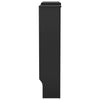 MDF lämpöpatterin suoja musta 205 cm