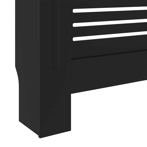 Musta mdf lämpöpatterin suoja Oroian 205cm