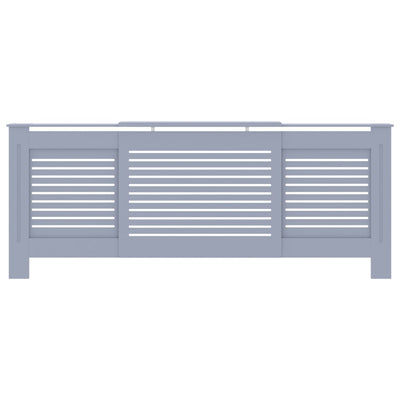 MDF lämpöpatterin suoja harmaa 205 cm