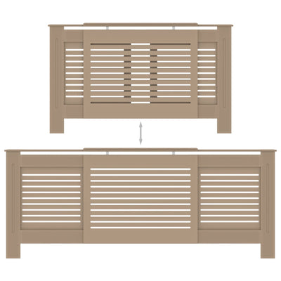 MDF lämpöpatterin suoja 205 cm