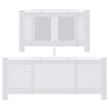 Valkoinen mdf lämpöpatterin suoja Constantuin 205cm