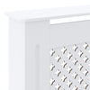 Valkoinen mdf lämpöpatterin suoja Constantuin 205cm