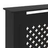MDF lämpöpatterin suoja musta 205 cm