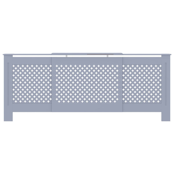 Harmaa mdf lämpöpatterin suoja Constantuin 205cm