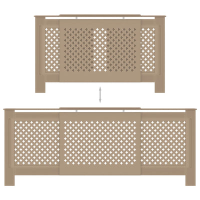 MDF lämpöpatterin suoja 205 cm