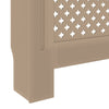 MDF lämpöpatterin suoja 205 cm