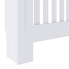 MDF lämpöpatterin suoja valkoinen 78 cm