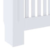 Valkoinen mdf lämpöpatterin suoja Eliss 78cm