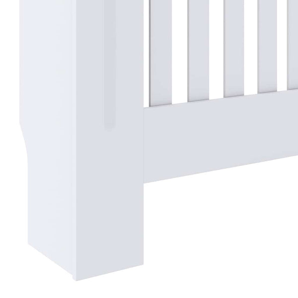 Valkoinen mdf lämpöpatterin suoja Eliss 78cm