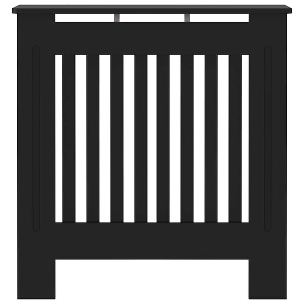 Musta mdf lämpöpatterin suoja Eliss 78cm