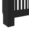 MDF lämpöpatterin suoja musta 78 cm