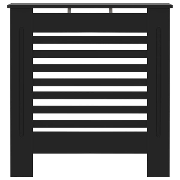 Musta mdf lämpöpatterin suoja Oroian 78cm