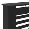 MDF lämpöpatterin suoja musta 78 cm