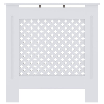 MDF lämpöpatterin suoja valkoinen 78 cm